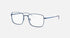 RAYBAN Unisex Eyeglasses RX6437-3037 Dark Blue 53-18-145